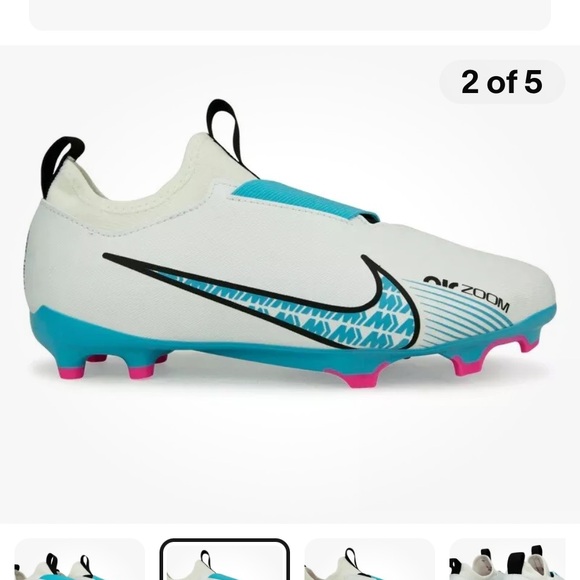 Nike JR Zoom Vapor 15 Academy FG/MG Soccer Cleats DJ5617-146 Size 6Y Women’s 7.5 - Picture 5 of 16